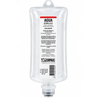 Agua Estéril para Inyección 500 ml Corpaul
