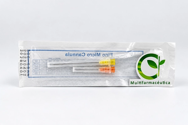 Microcánula 30G x 50 mm
