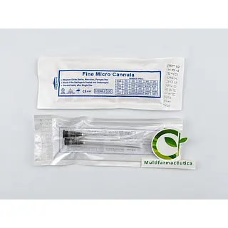 Microcánula 27G x 50 mm