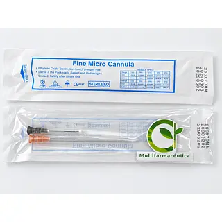 Microcánula 25G x 70 mm