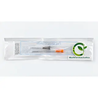 Microcánula 25G x 50 mm