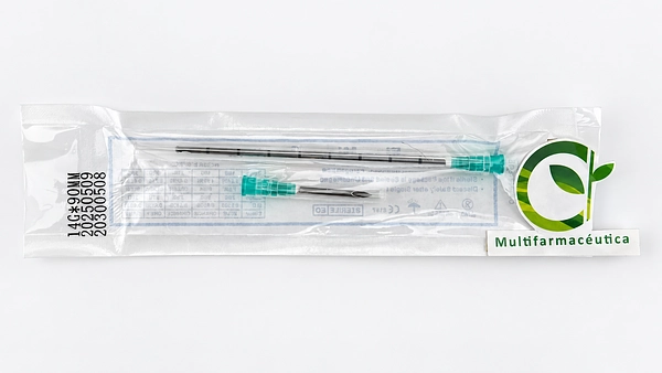 Microcánula 14G x 90 mm