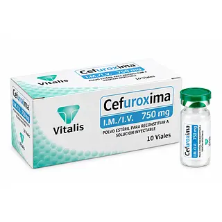 Cefuroxima 750 mg Vitalis