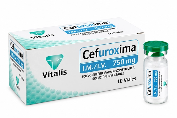Cefuroxima 750 mg Vitalis
