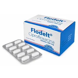 Ciprofloxacina 500 mg Flodelt
