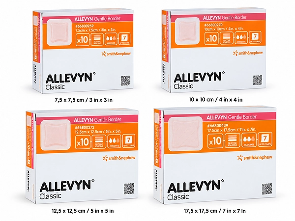 Allevyn Classic Gentle Border S&N