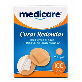 Cura Adhesiva Redonda Medicare