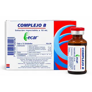 Complejo B 10 ml Ecar