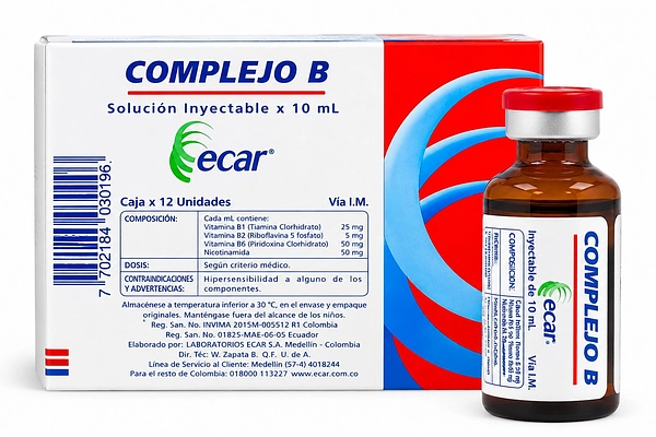 Complejo B 10 ml Ecar